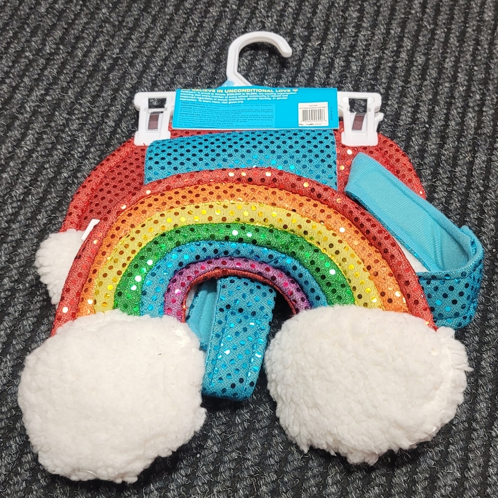 Rainbow Dog Costume